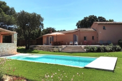 La-Villa-Aux-Buis : Villa depuis la Piscine